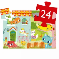 Kinderpuzzle Pachat and his friends