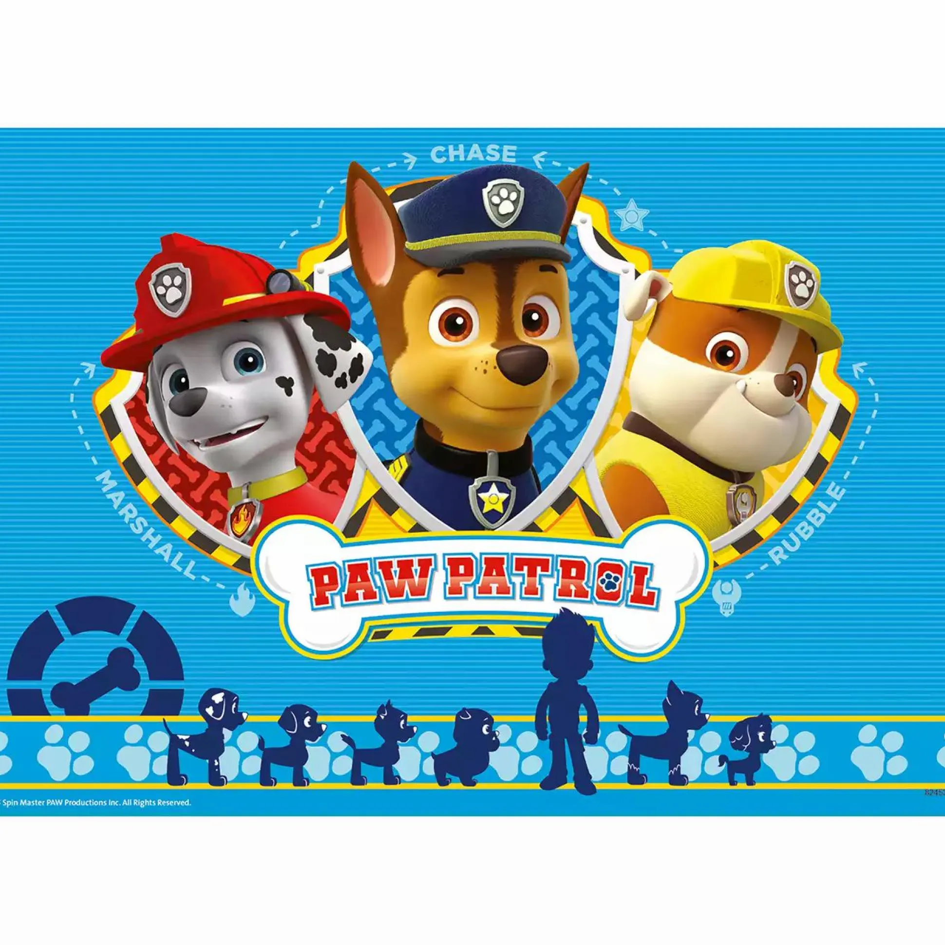 Kinderpuzzle Ryder und die Paw Patrol