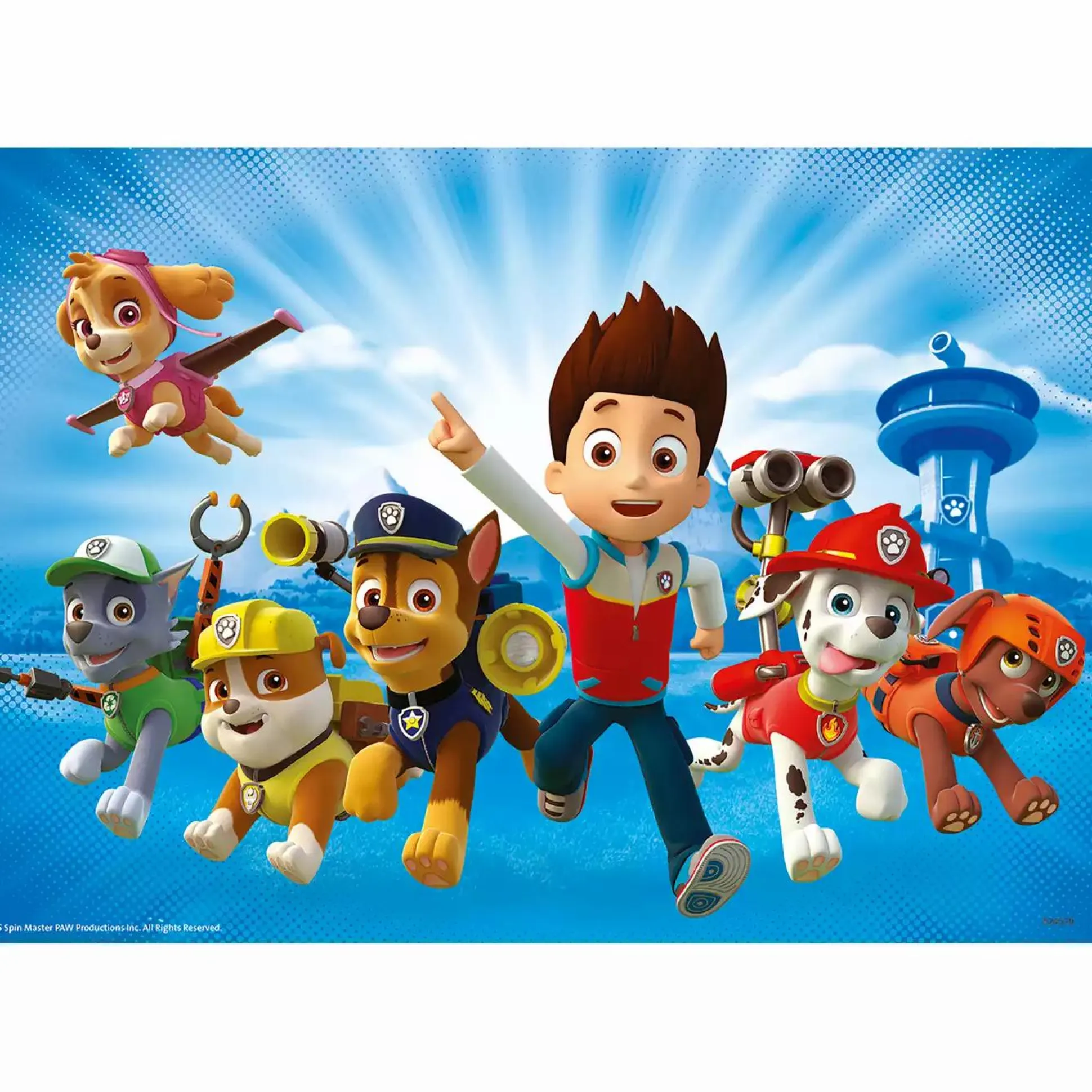 Kinderpuzzle Ryder und die Paw Patrol
