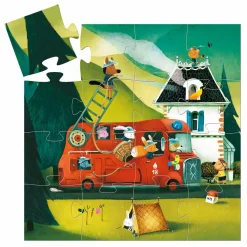 Kinderpuzzle The fire truck