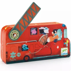 Kinderpuzzle The fire truck