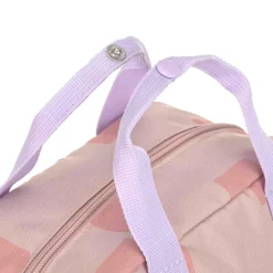 Kinderrucksack Square Pattern Party Rosa