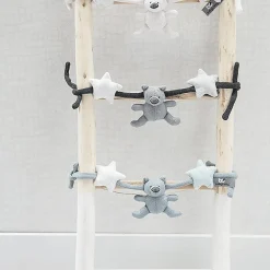 Kinderwagenkette Bär & Sterne