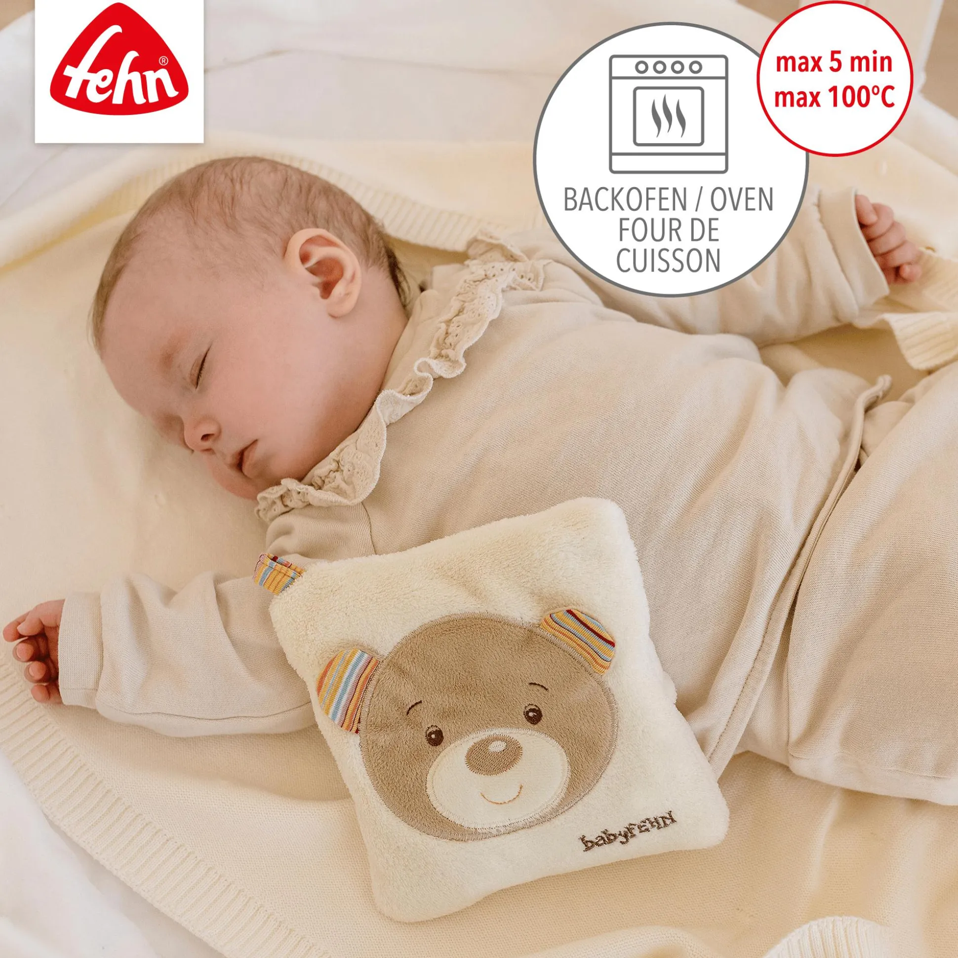 Kirschkernkissen Teddy