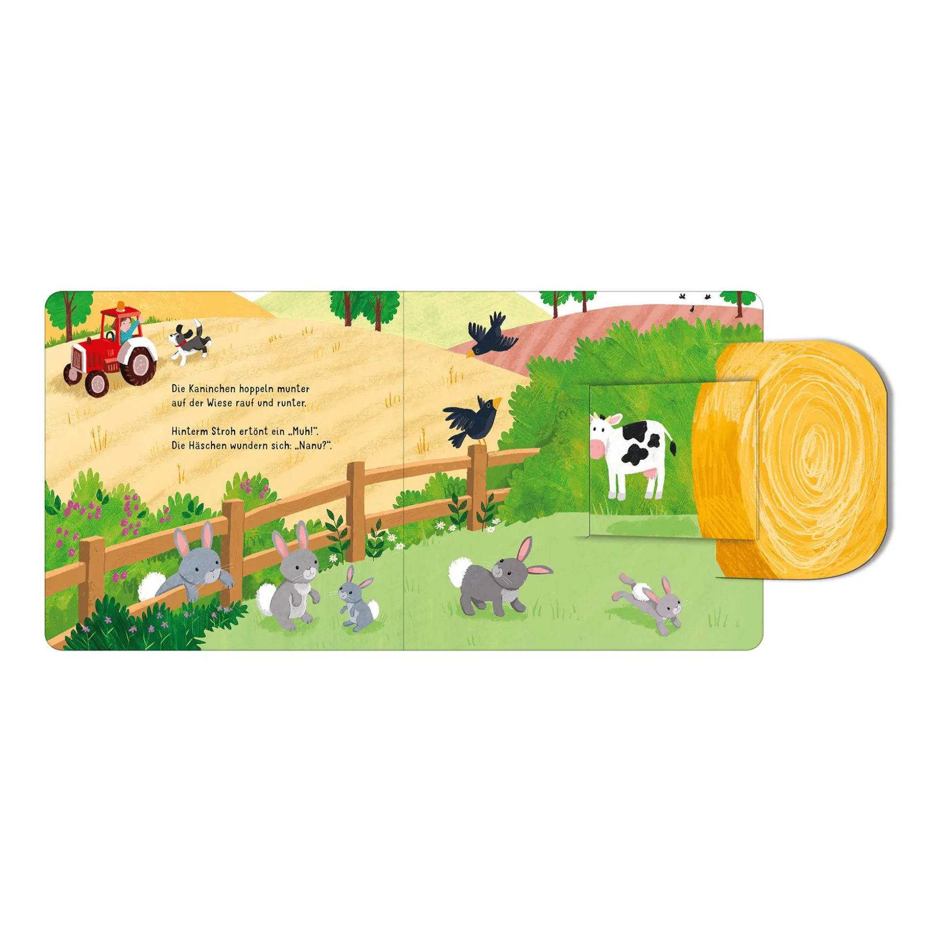 Klapp auf! Wer versteckt sich auf dem Bauernhof?