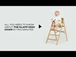 Klapp-Hochstuhl Buche