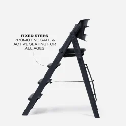 Klapp-Hochstuhl Charcoal Black