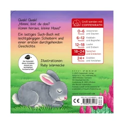Komm heraus, kleine Maus! Bist du im Garten?