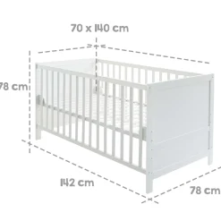 Komplettbettset Sterne 70 x 140 cm