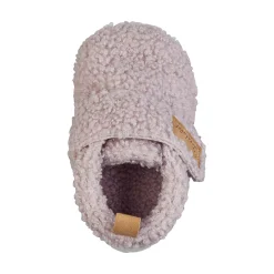 Krabbelschuhe aus Flauschbouclé