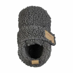Krabbelschuhe aus Flauschbouclé
