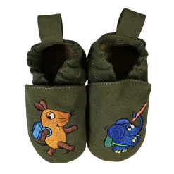 Krabbelschuhe RecyStep Maus und Elefant