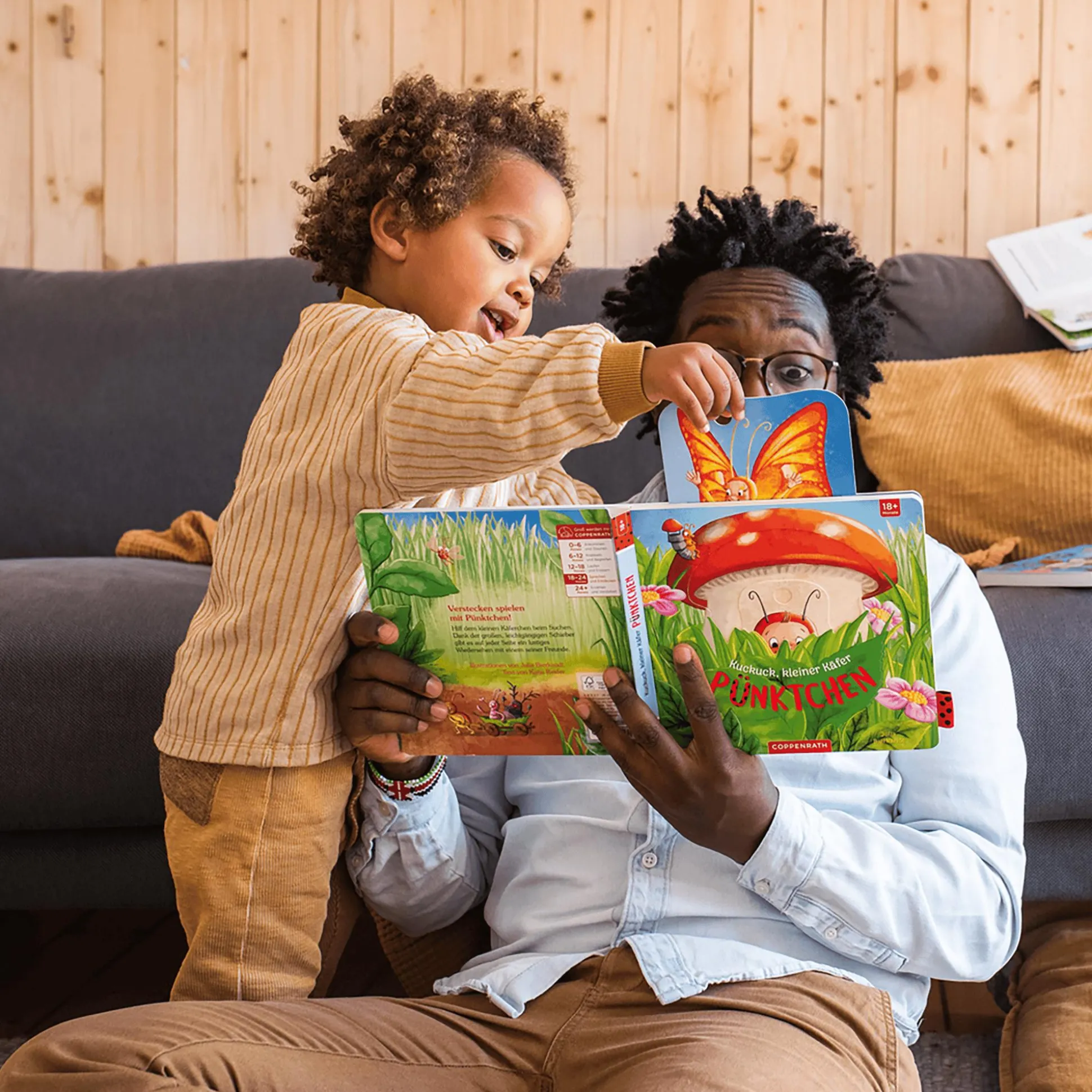 Kuckuck, kleiner Käfer Pünktchen