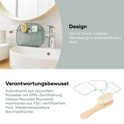 Kulturtasche Pflegeset Matcha