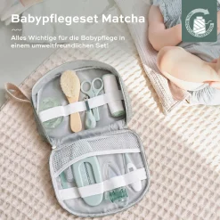 Kulturtasche Pflegeset Matcha
