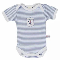 Kurzarmbody gestreift Gr. 50-56