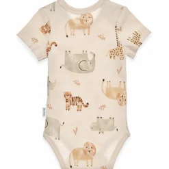 Kurzarmbody Safari Tiere