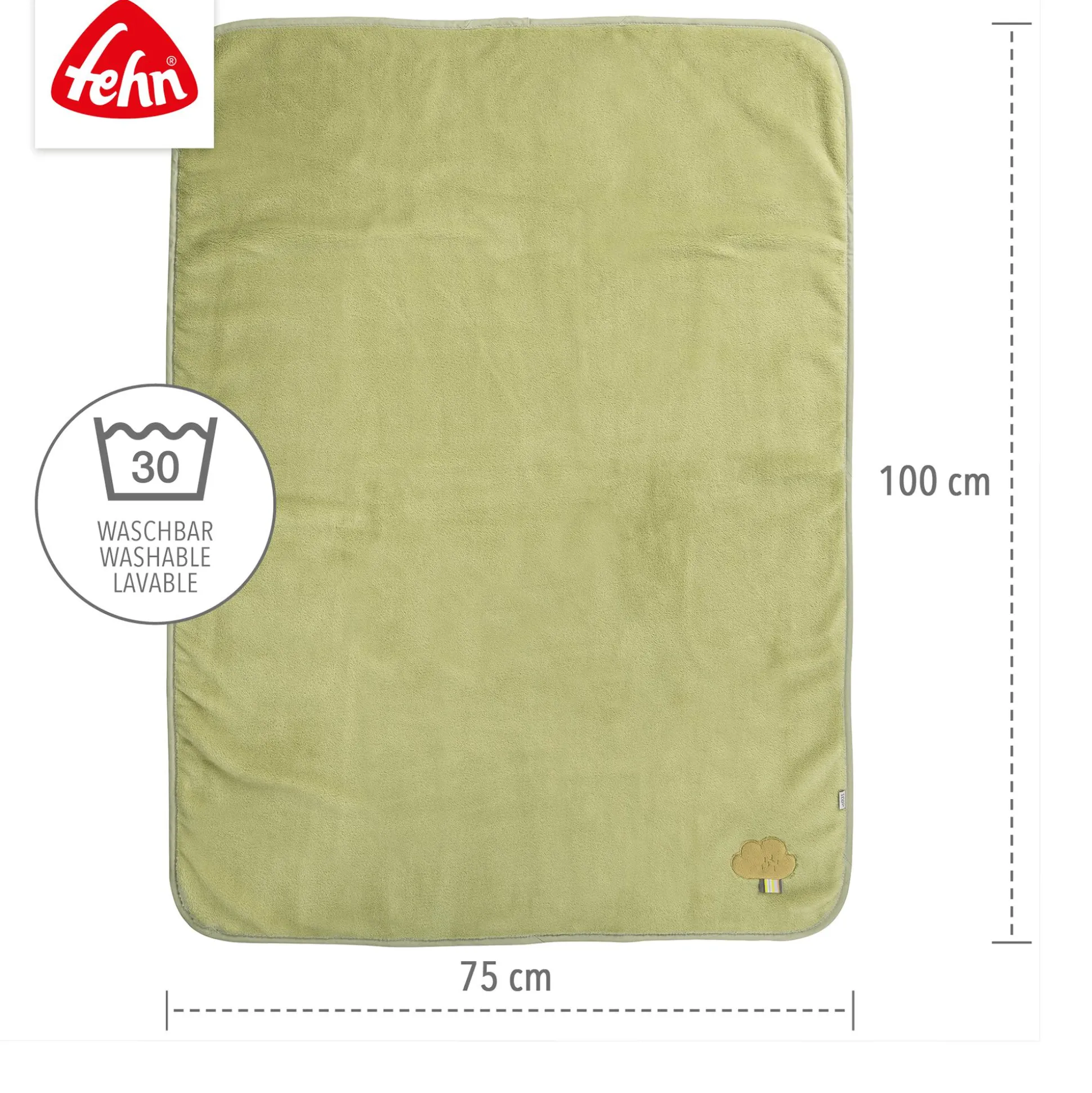 Kuscheldecke Chamäleon