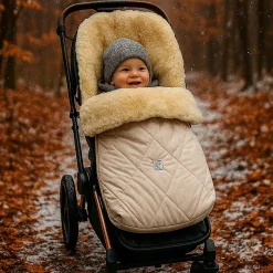 Lammfell Fußsack COOSY