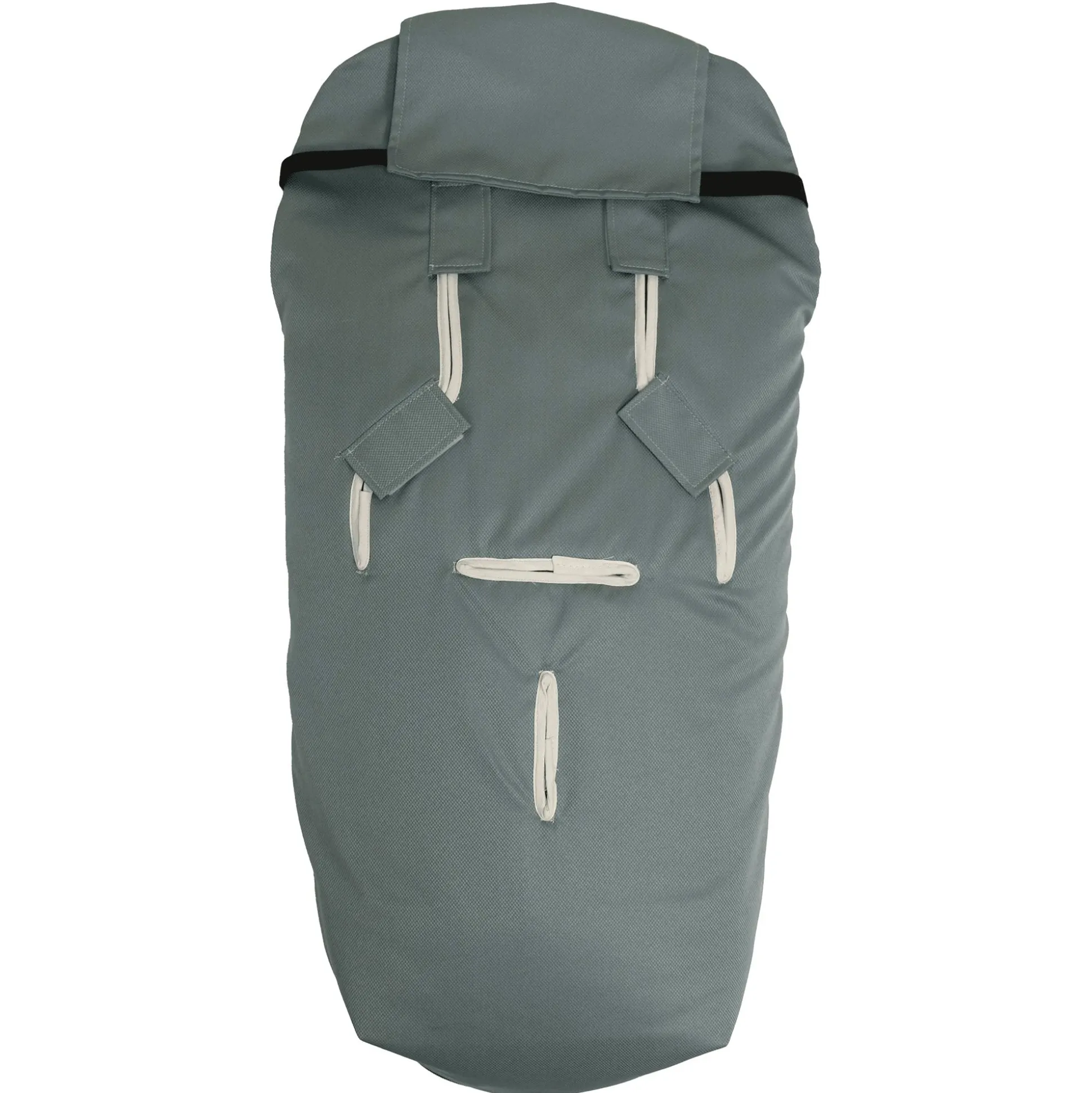 Lammfell Fußsack LOVE THE NATURE Slit Green