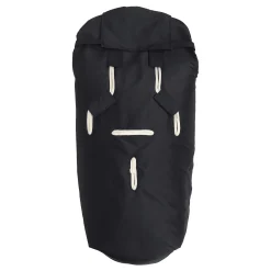 Lammfell Fußsack LOVE THE NATURE Black