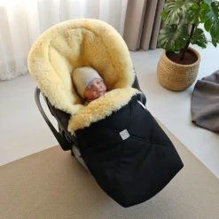 Lammfell-Fußsack Emmy