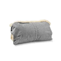 Lammfell-Handwärmer Melange