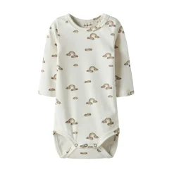 Langarmbody Regenbogen