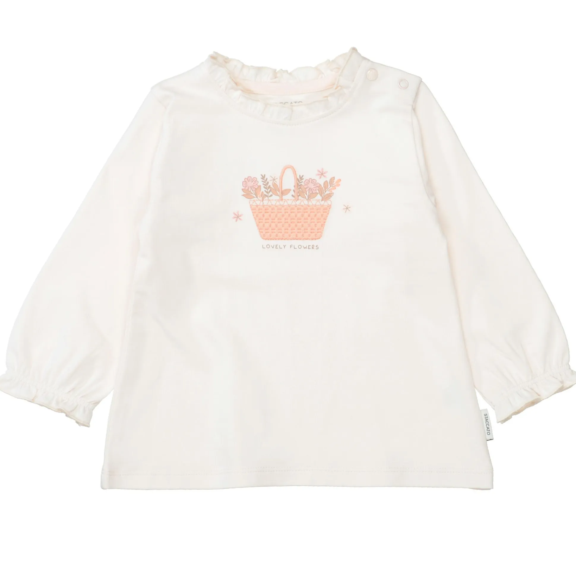 Langarmshirt Blumenkorb