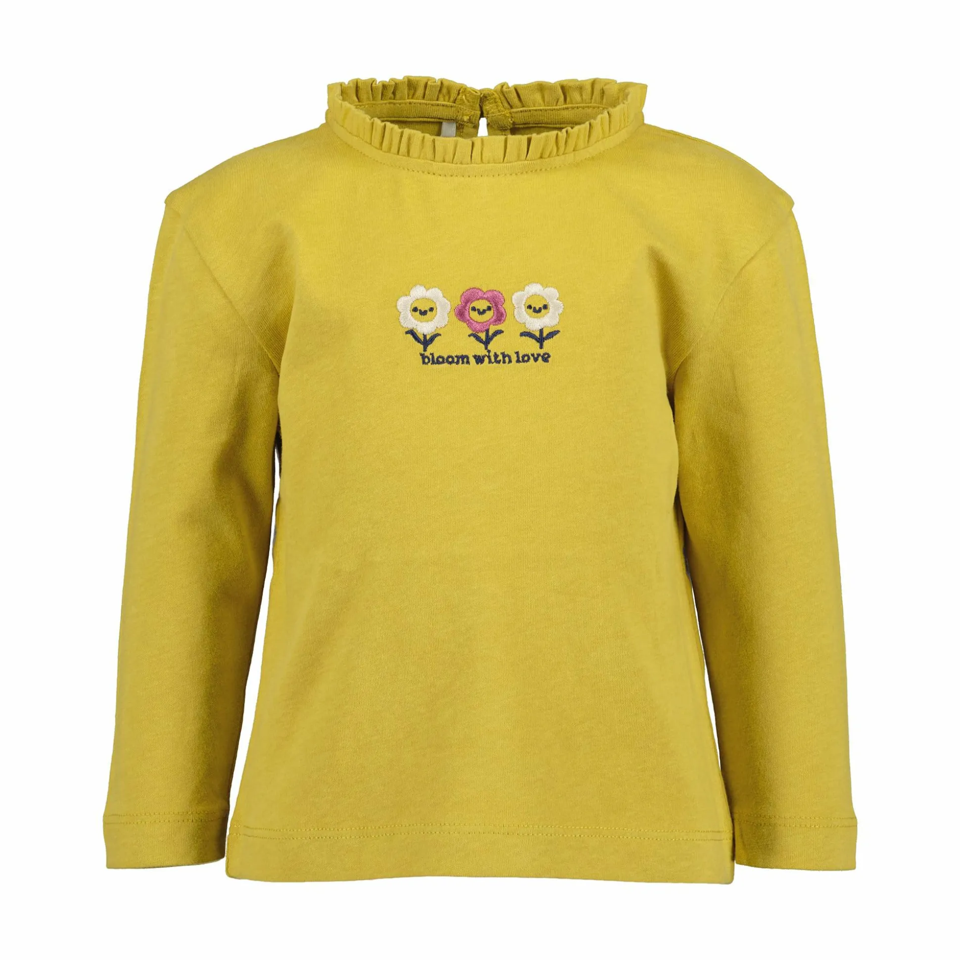 Langarmshirt geblümt