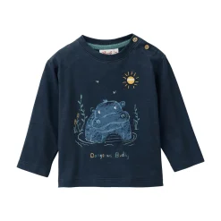 Langarmshirt Hippo