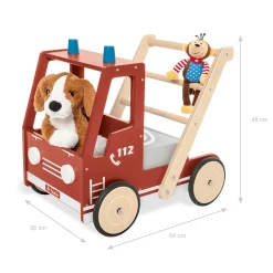 Lauflernwagen Feuerwehrauto Fred