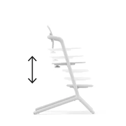 LEMO Hochstuhl All White