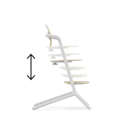 LEMO Hochstuhl Sand White