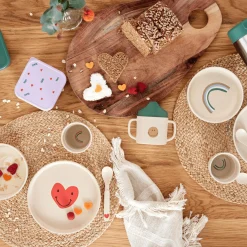 Löffelset Happy Rascals Smile Sky Blue