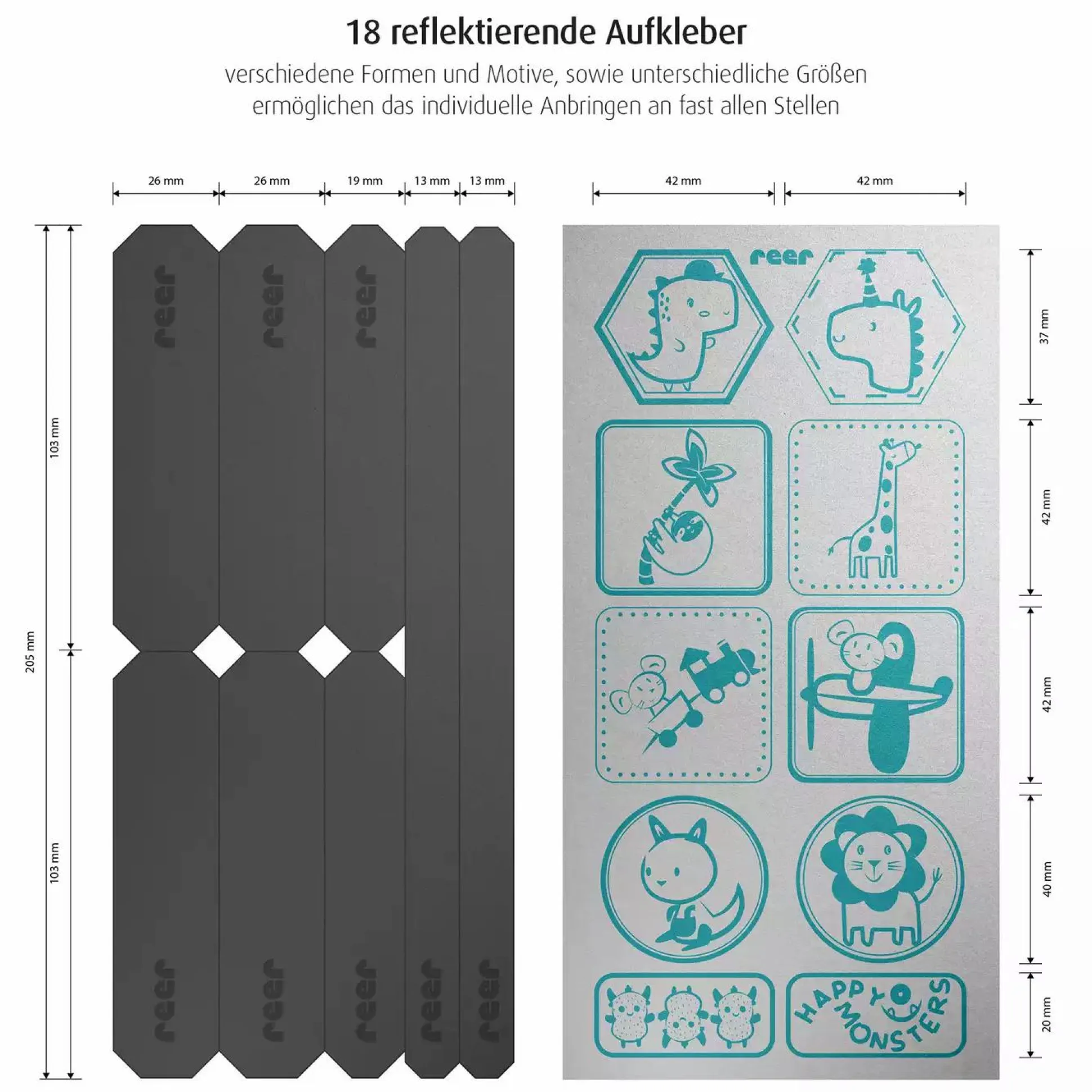 LightReflex Reflektorsticker Set