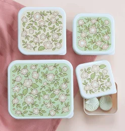 Luchbox 4er-Set Blumen