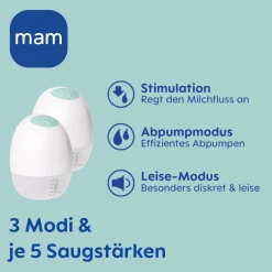 MAM Move Hands-free Doppelmilchpumpe