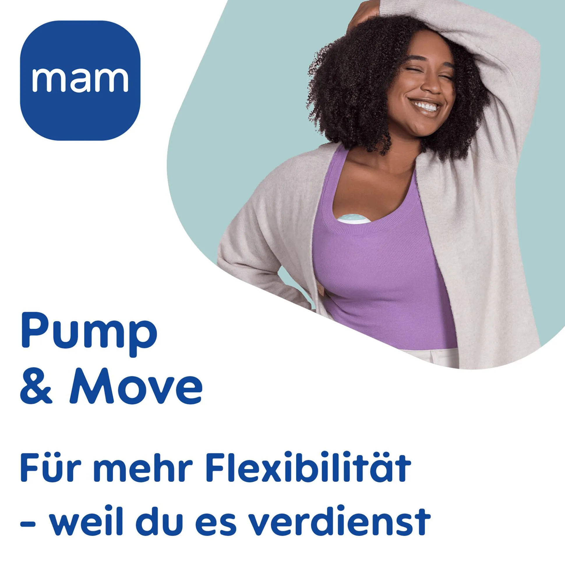 MAM Move Hands-free Doppelmilchpumpe