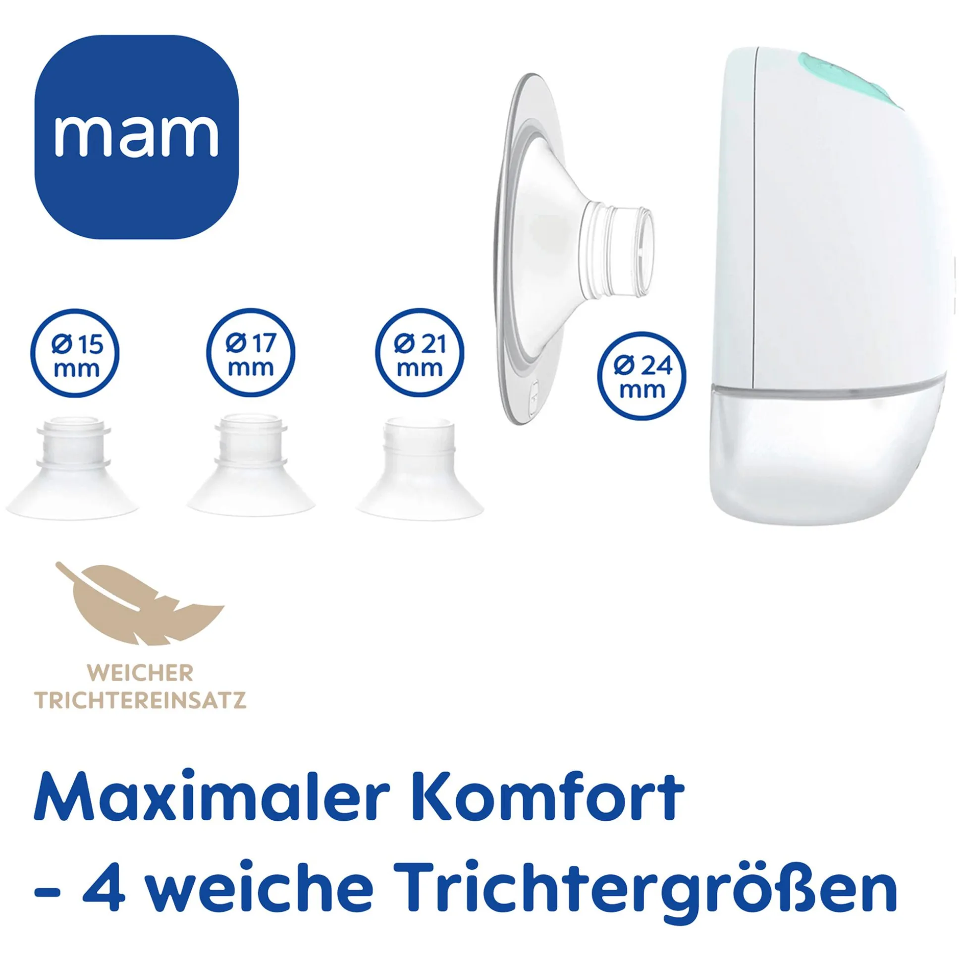 MAM Move Hands-free Doppelmilchpumpe