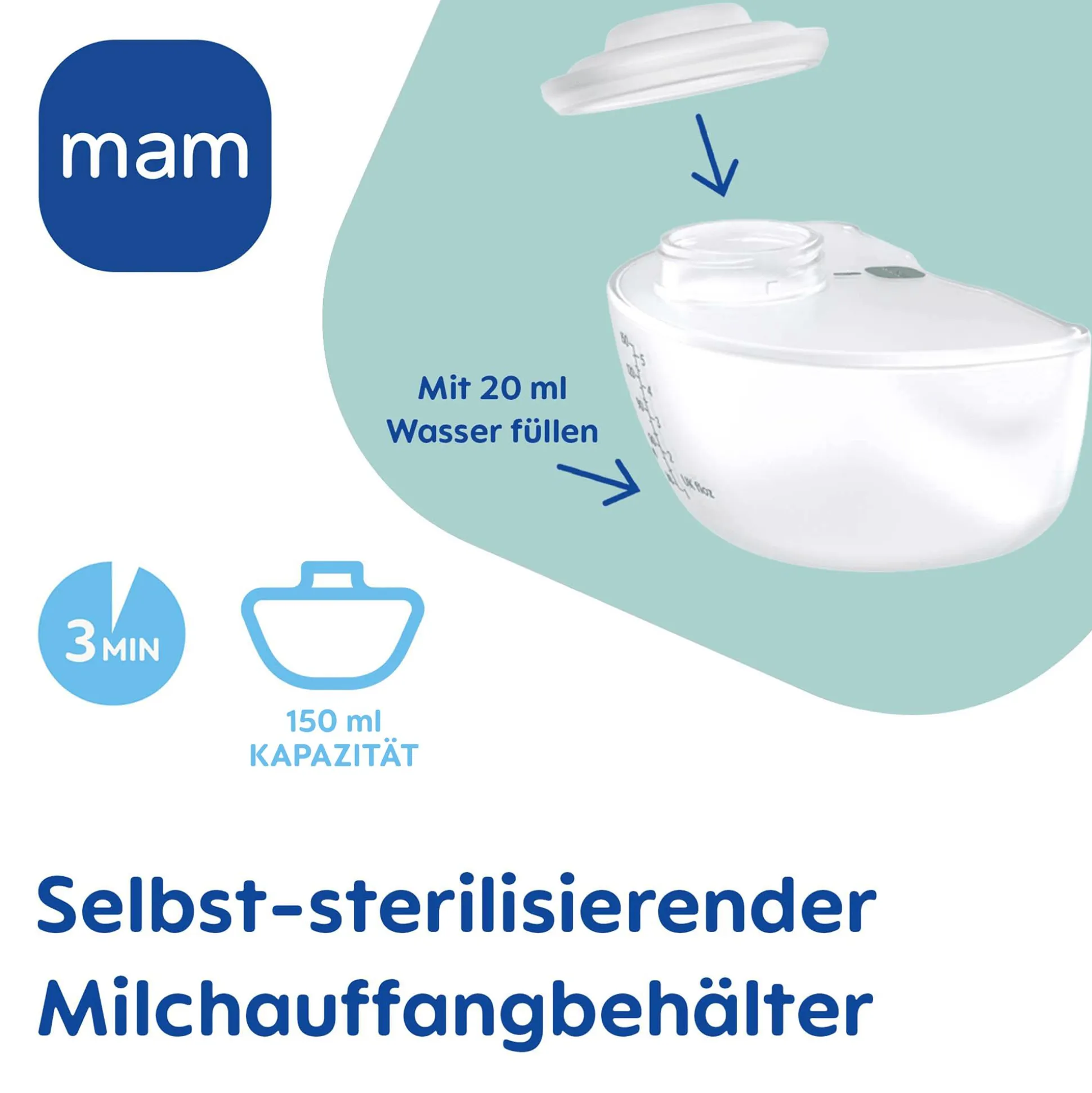 MAM Move Hands-free Doppelmilchpumpe