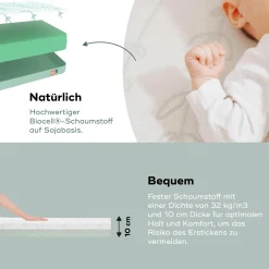 Matratze Cosy'Lite Antibakteriell 60 x 120 cm