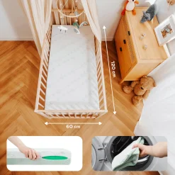 Matratze Cosy'Lite Antibakteriell 60 x 120 cm