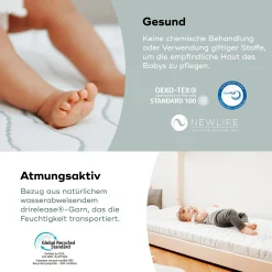 Matratze Cosy'Lite Ergonomisch 60 x 120 cm