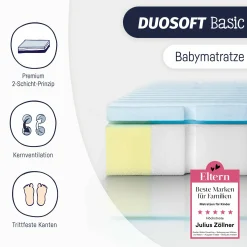 Matratze Duosoft Basic 60 x 120 cm