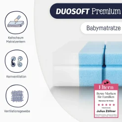 Matratze Duosoft Premium 60 x 120 cm