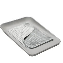 Matty Topper Woodland für Wickelauflage Cool Grey