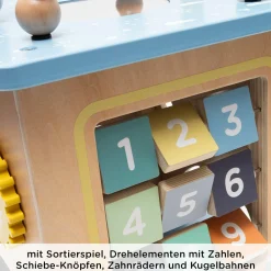 Maxi Motorikwürfel inkl. Verkehrsteppich