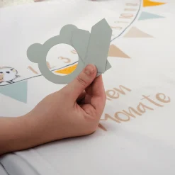 Meilensteindecke-Softpeach Waldtiere