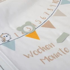 Meilensteindecke-Softpeach Waldtiere